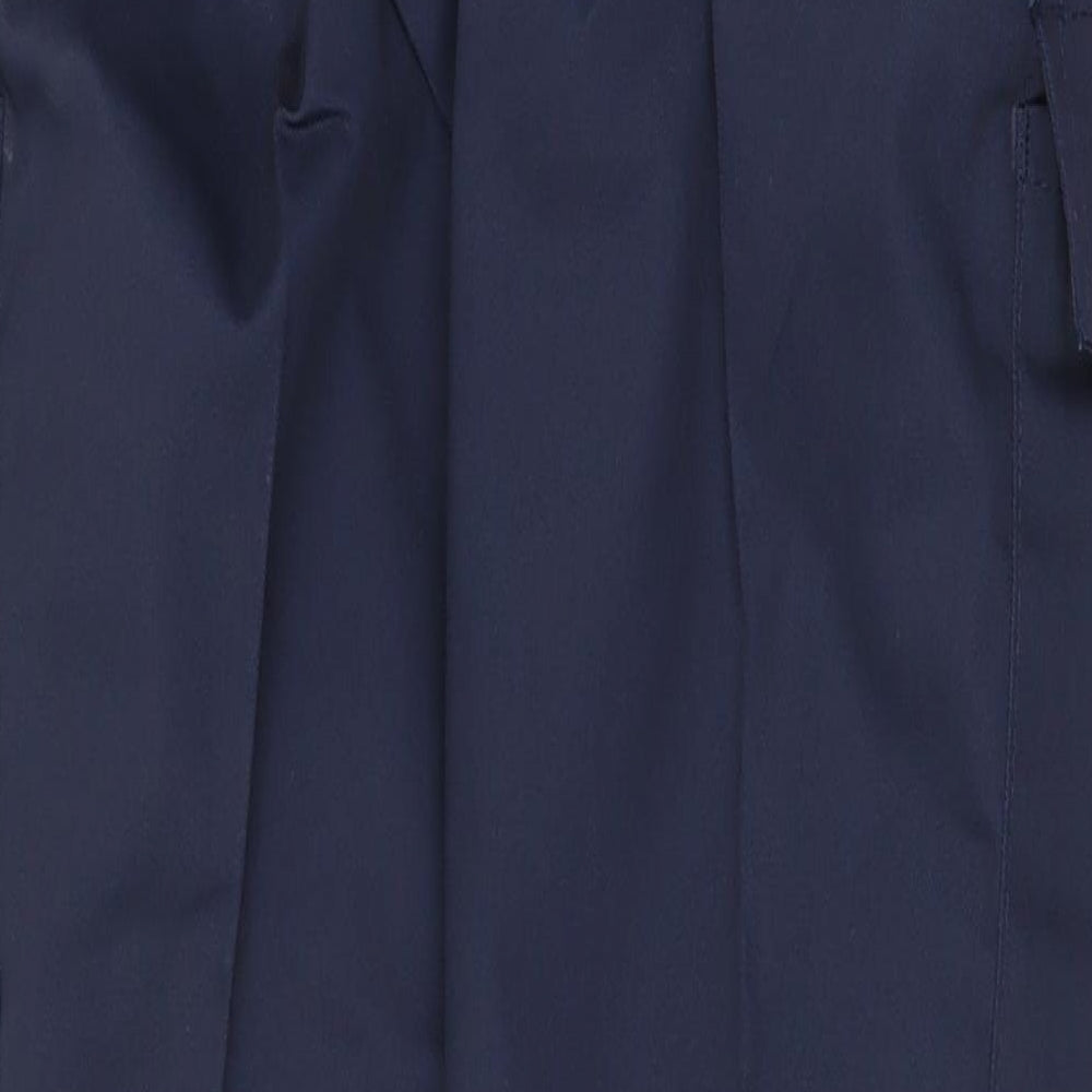Uneek Womens Blue Polyester Carpenter Trousers Size 8 Regular Zip