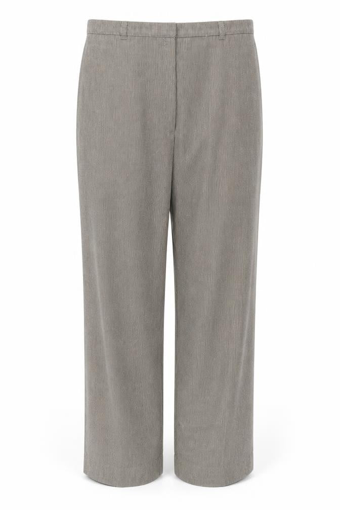 St Michael Womens Brown Polyester Trousers Size 16 Regular Zip