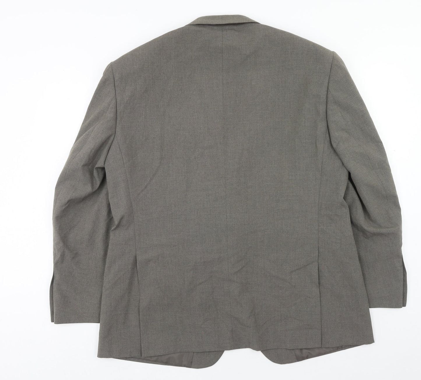 Marks and Spencer Mens Grey Polyester Jacket Blazer Size 42