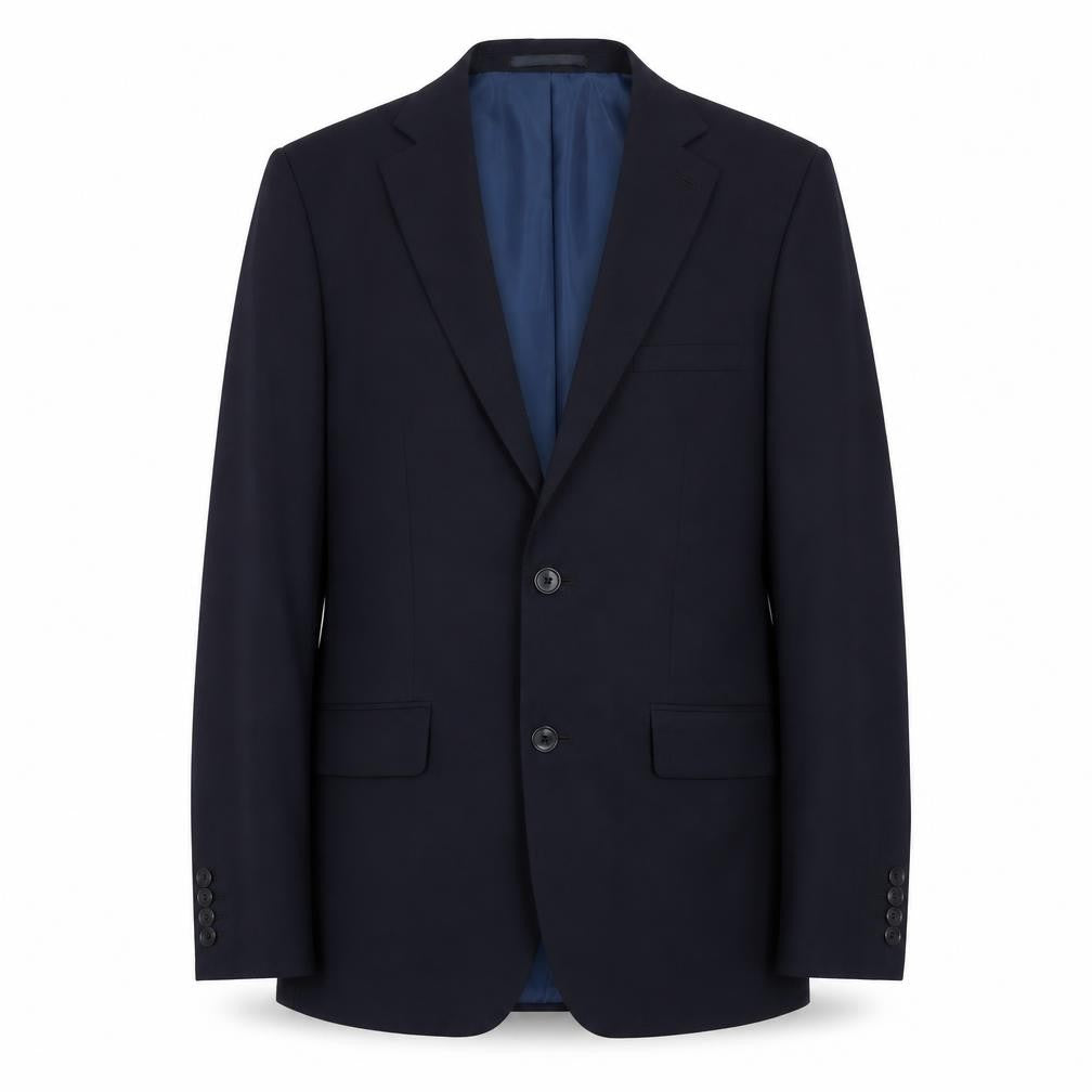 Marks & Spencer Mens Blue Wool Jacket Blazer Size 36