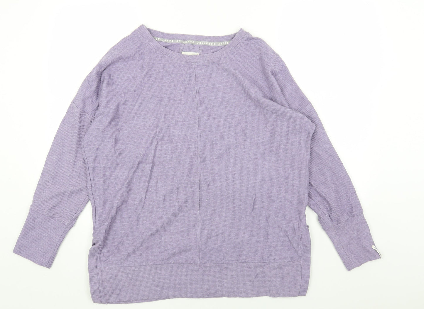 NEXT Womens Purple Round Neck Polyester Pullover Jumper Size 12