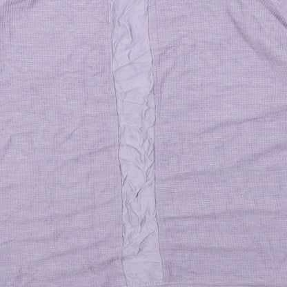 Next Womens Purple Round Neck Polyester Pullover Jumper Size 12