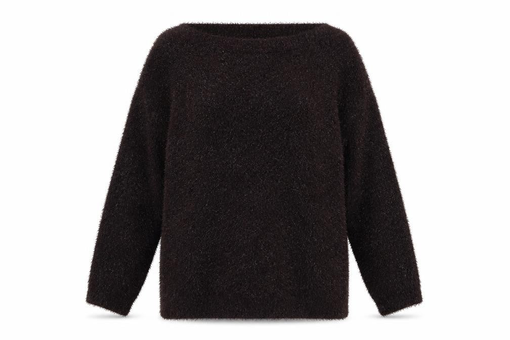 Wallis Womens Purple Boat Neck Polyester Pullover Jumper Size M