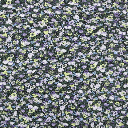 Oasis Womens Green Floral Viscose Basic T-Shirt Size 12 V-Neck