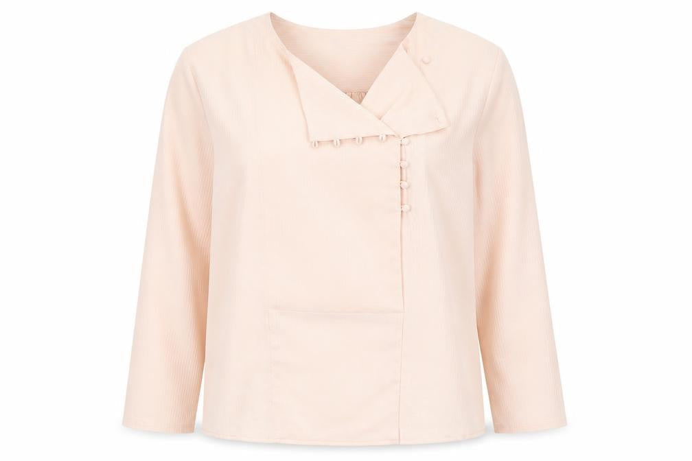Oasis Womens Pink Polyester Basic Blouse Size XS V-Neck