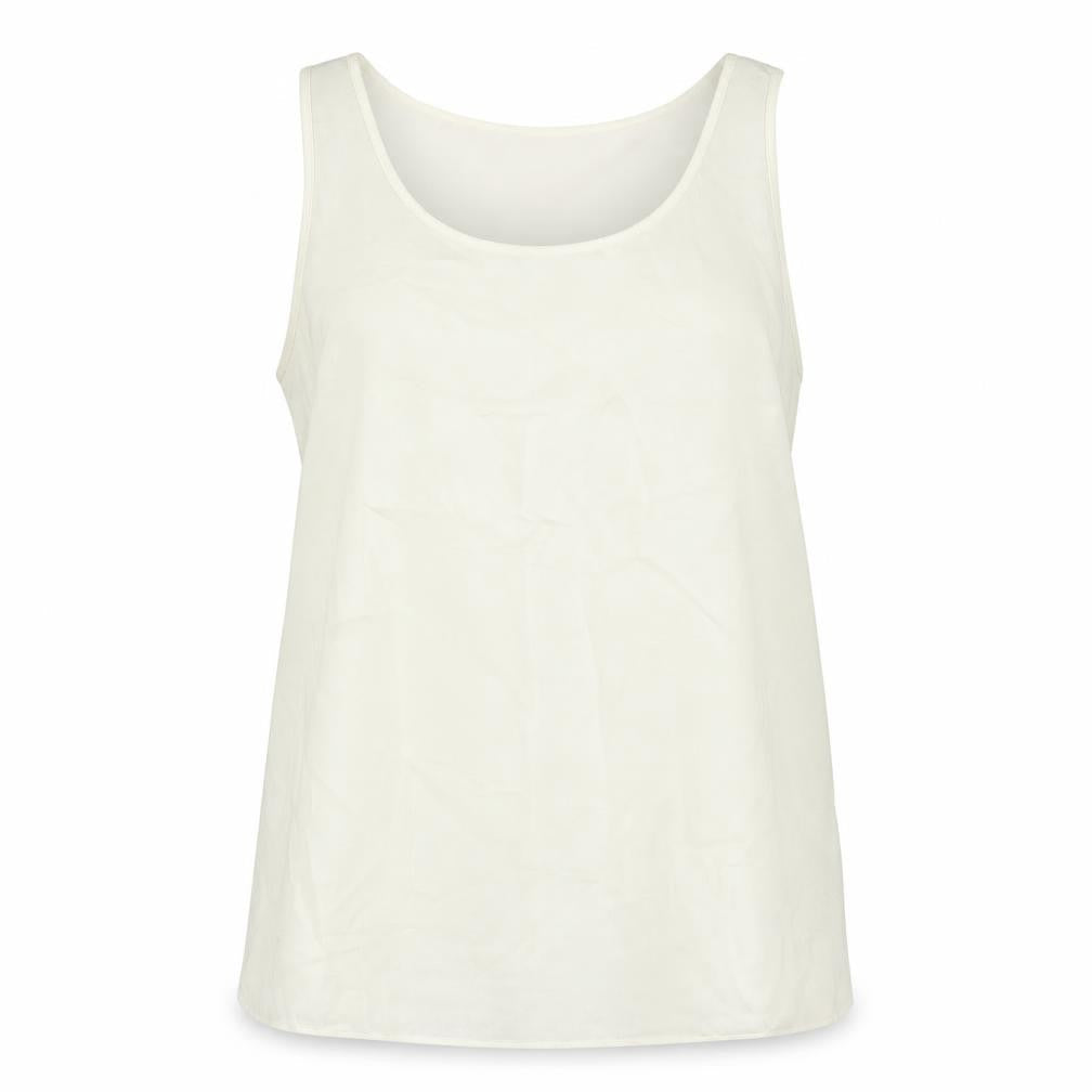 Marks & Spencer Womens White Polyester Basic Tank Size 16 Round Neck
