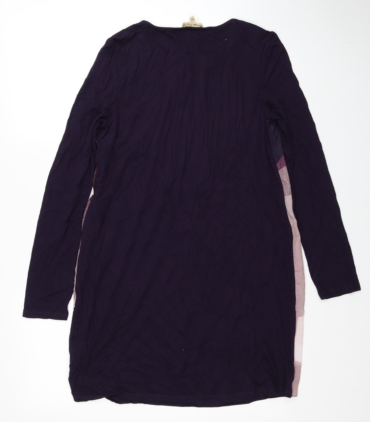Phase Eight Womens Multicoloured Geometric Polyester Shift Size 12 Round Neck Pullover