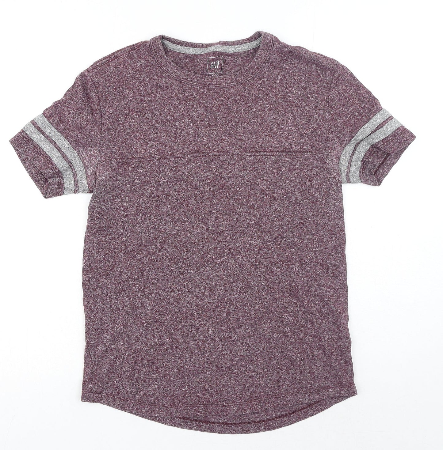 Gap Mens Red Cotton T-Shirt Size S Round Neck