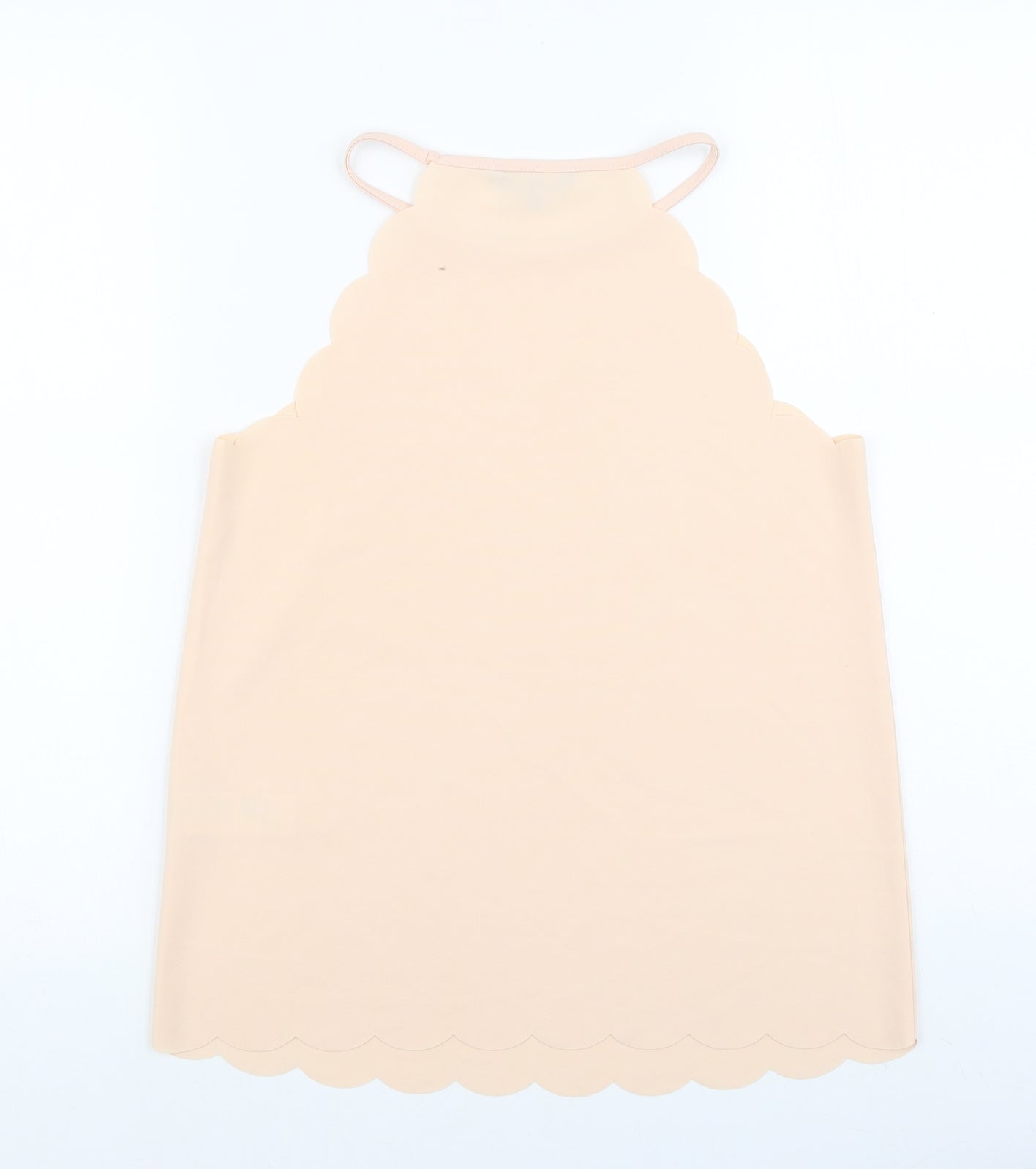 New Look Womens Pink Viscose Basic Tank Size 8 Halter