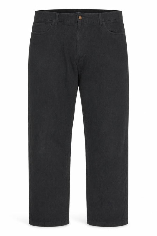 George Mens Grey Polyacrylate Fibre Chino Trousers Size 38 in L33 in Regular Zip