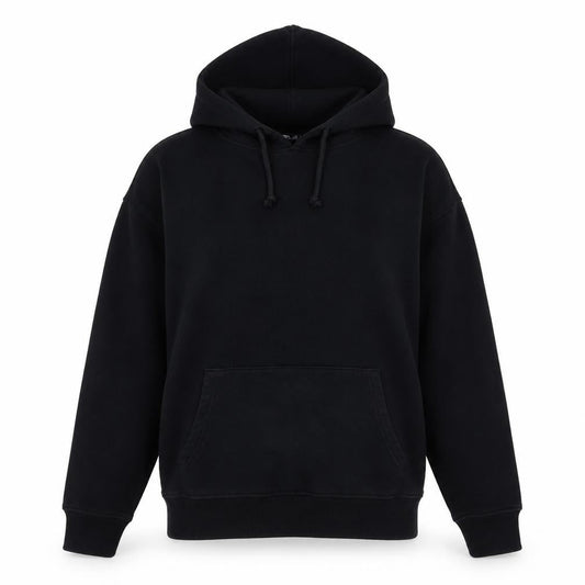 Missguided Womens Black Cotton Pullover Hoodie Size 8 Pullover