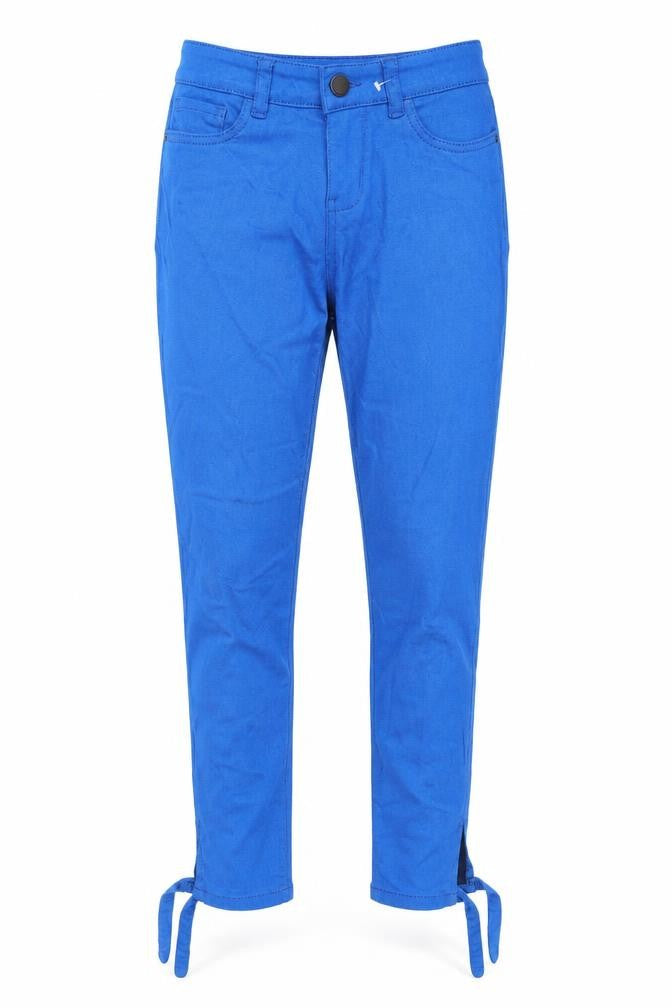 TU Womens Blue Cotton Skinny Jeans Size 8 Regular Zip