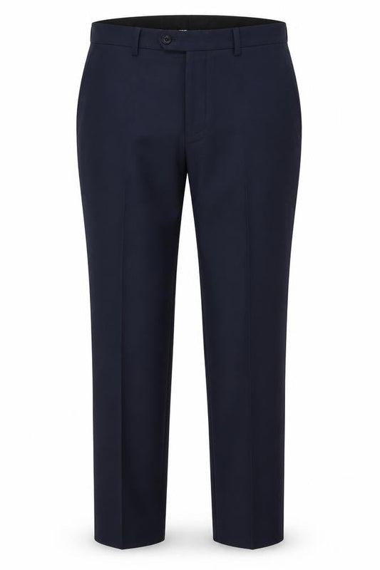 Next Mens Beige Polyester Dress Pants Trousers Size 34 in L33 in Regular Button