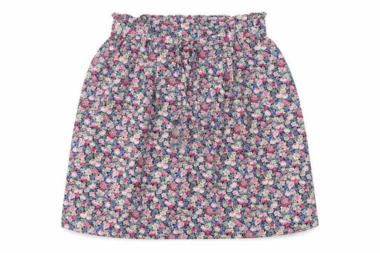 Oasis Womens Multicoloured Floral Polyester Skater Skirt Size 21 in Tie