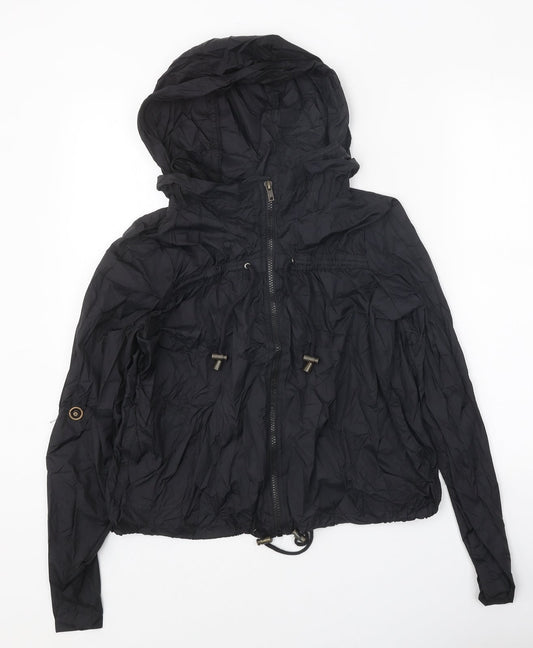 Bluenotes Womens Black Jacket Size XS Zip