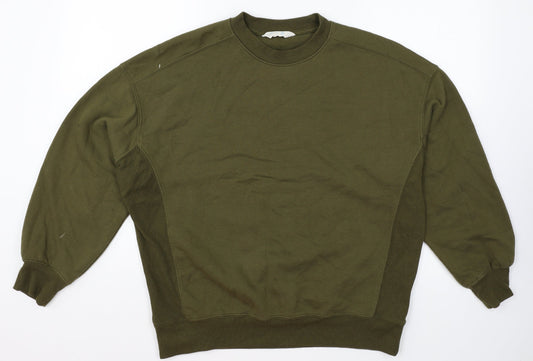 Primark Womens Green Polyester Pullover Sweatshirt Size XS Pullover