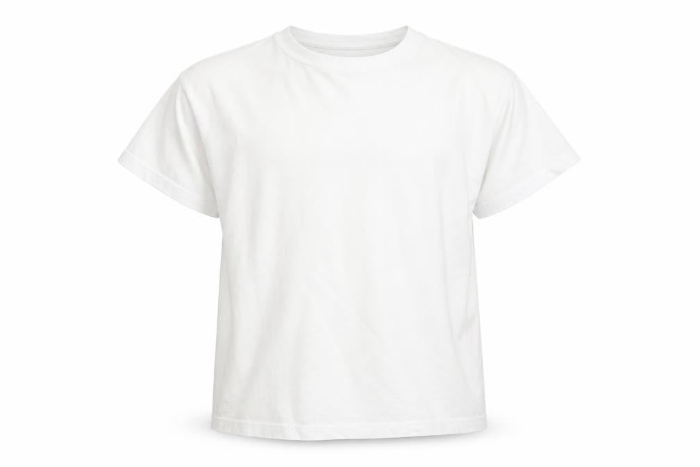 New Look Girls White Cotton Basic T-Shirt Size 9 Years Round Neck Pullover