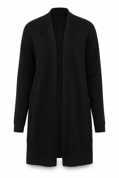 Select Womens Black V-Neck Viscose Cardigan Jumper Size 10