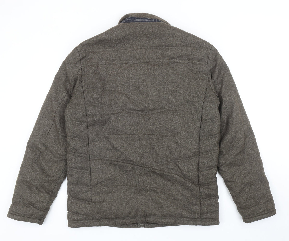 Drifter Womens Green Jacket Size 10 Zip