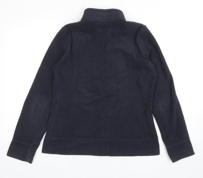 Marks & Spencer Womens Blue Jacket Size 10 Zip