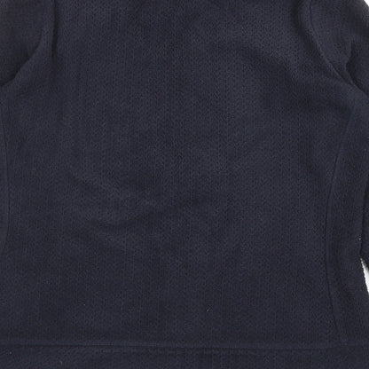 Marks & Spencer Womens Blue Jacket Size 10 Zip