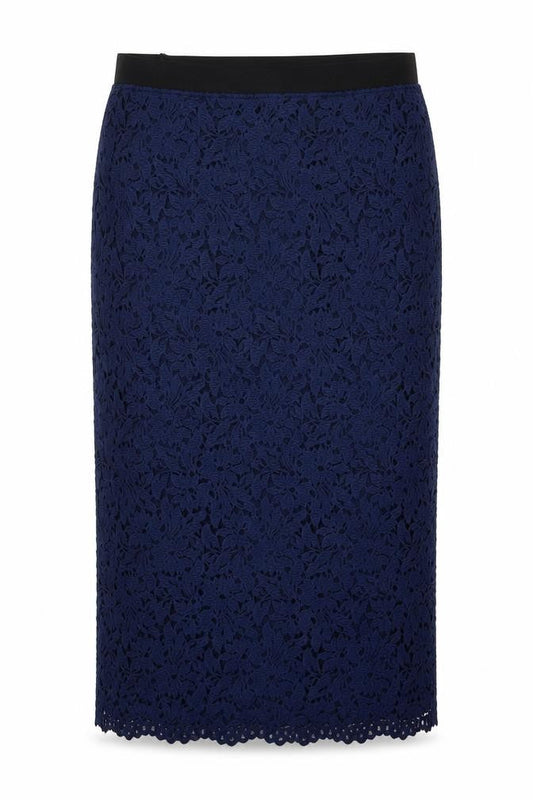 find. Womens Blue Geometric Polyamide Straight & Pencil Skirt Size 2XL
