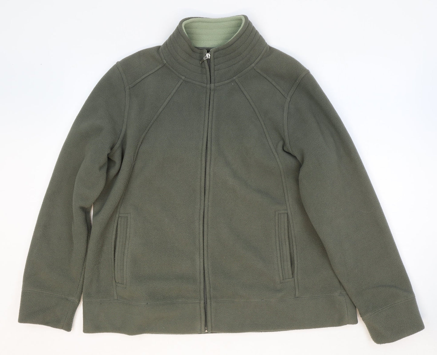 BM Mens Green Jacket Size M Zip