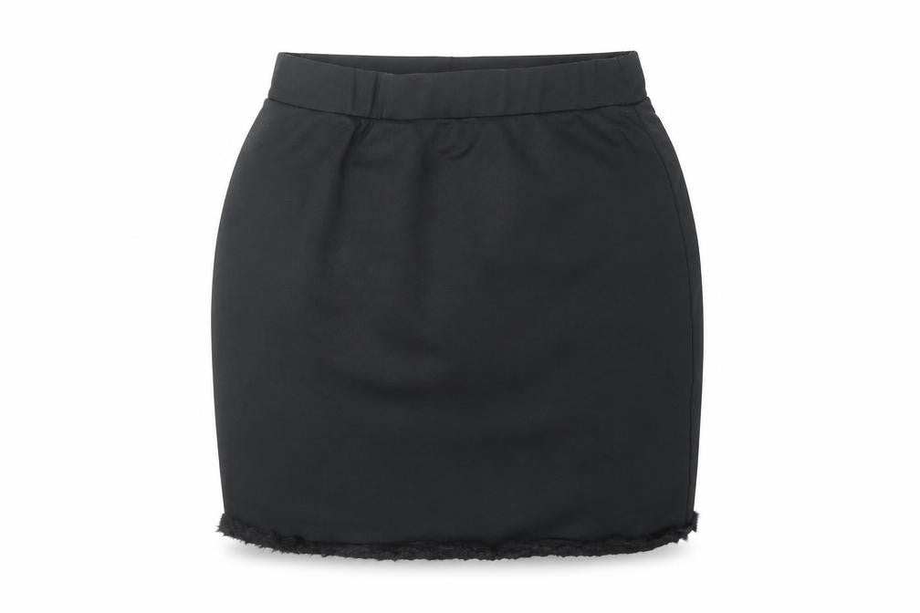 SheIn Womens Black Polyester Mini Skirt Size L