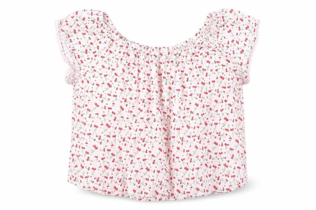 Atmosphere Womens Pink Floral Polyester Basic Blouse Size 20 Off the Shoulder