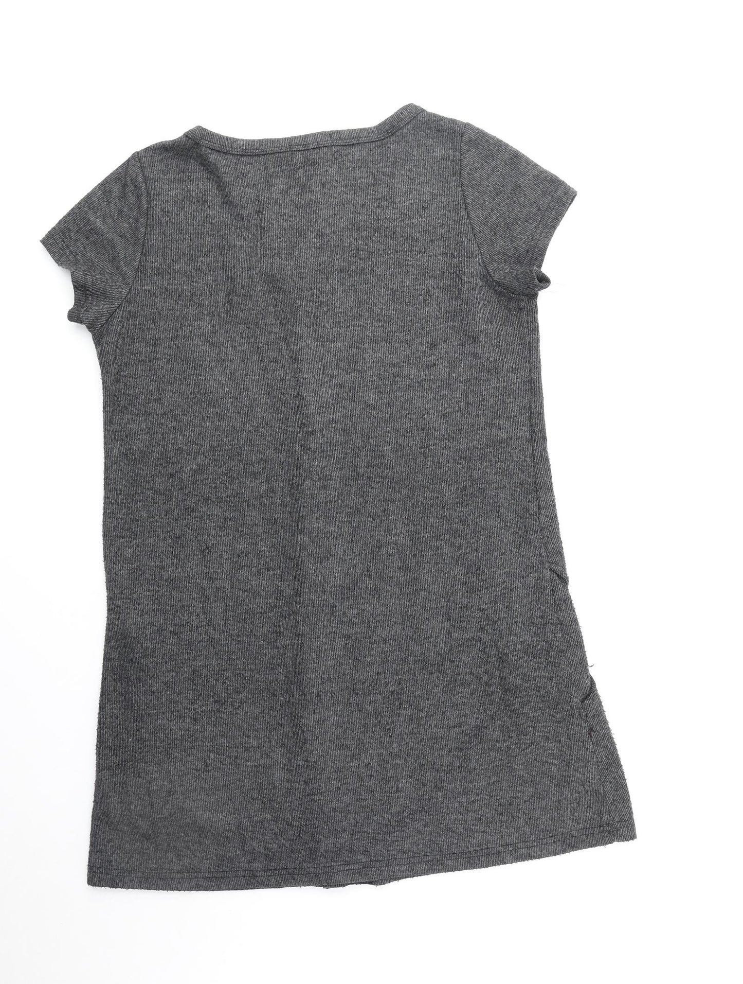 Apricot Womens Black Polyester A-Line Size 12 Scoop Neck Pullover