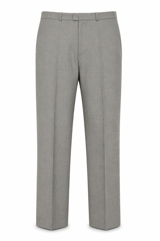 Marks & Spencer Mens Brown Polyester Dress Pants Trousers Size 34 in L33 in Regular Zip