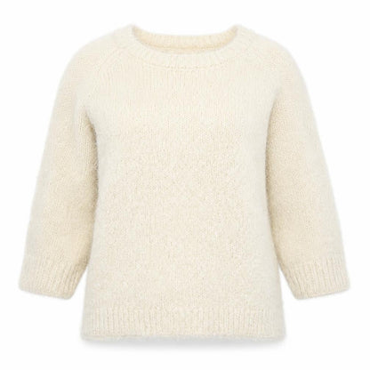 Next Womens Beige Scoop Neck Polyester Pullover Jumper Size S