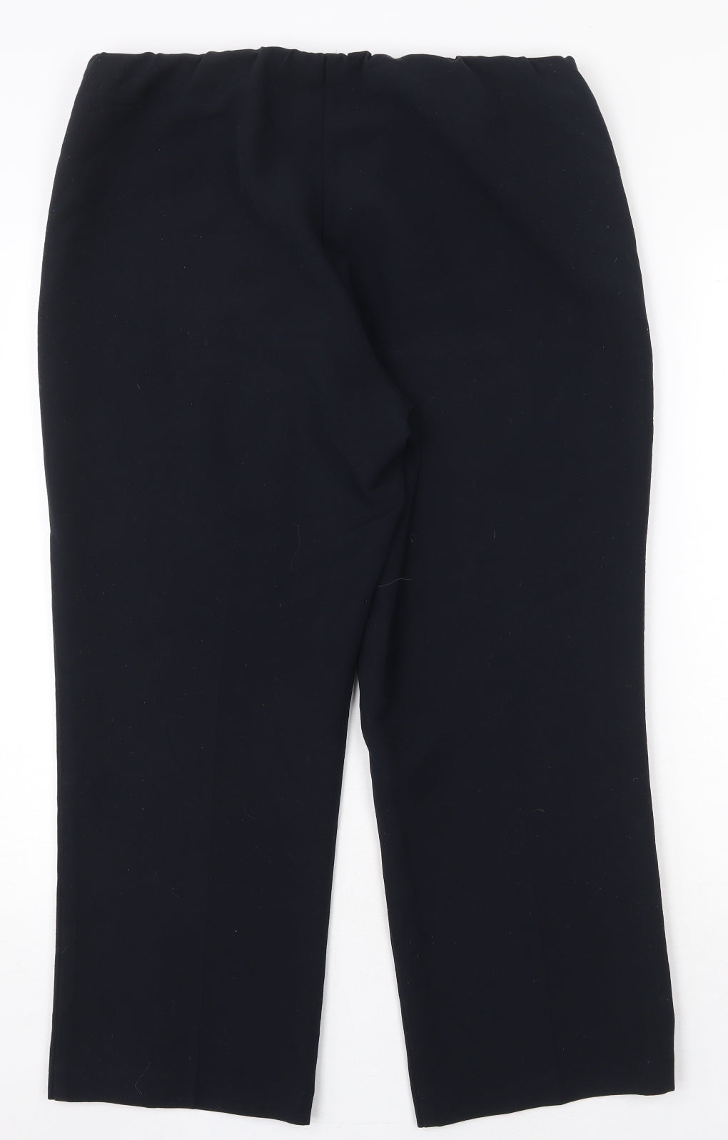 Vida Vi Womens Blue Polyester Trousers Size 14 Regular