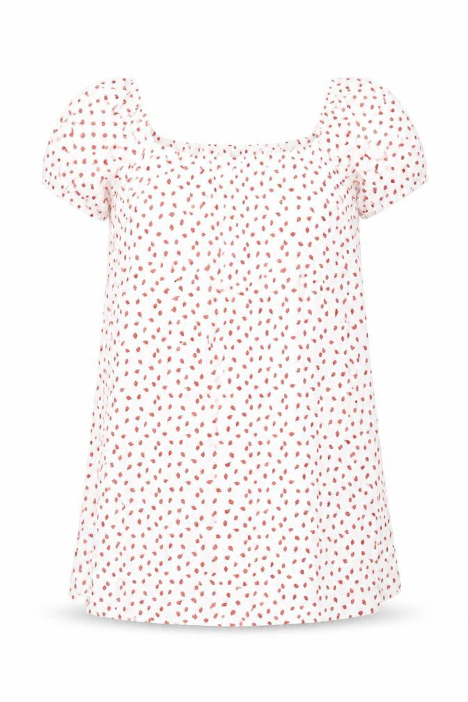 Pieces Womens White Geometric Patent Leather A-Line Size XS Scoop Neck Pullover