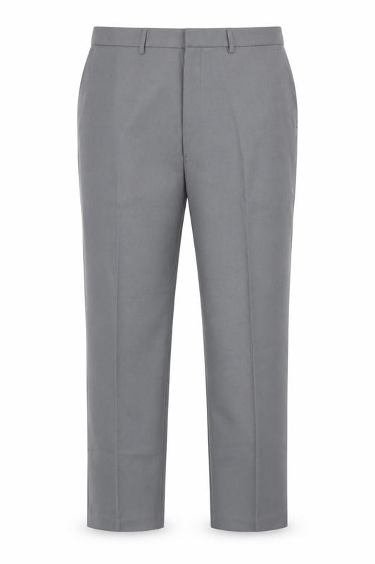 Chums Mens Grey Polyester Dress Pants Trousers Size 40 in Regular Zip
