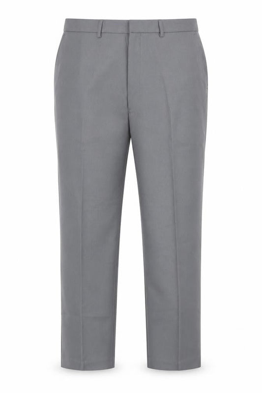 Chums Mens Grey Polyester Dress Pants Trousers Size 40 in Regular Zip