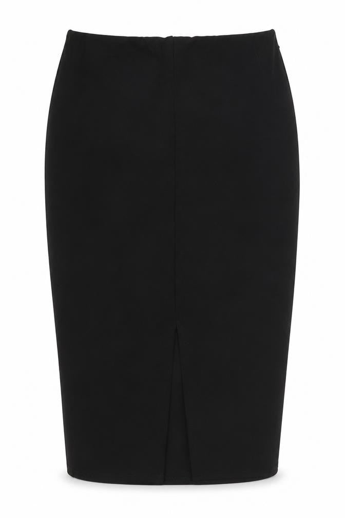 Boohoo Womens Black Polyester Straight & Pencil Skirt Size 8