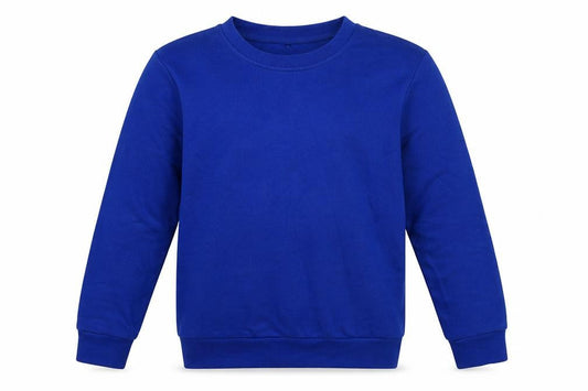George Girls Blue Polyester Pullover Sweatshirt Size 8-9 Years Pullover