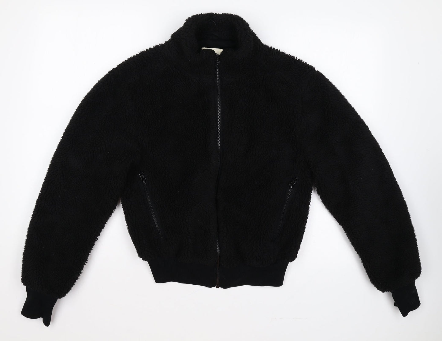 Hush Womens Black Jacket Size 8 Zip
