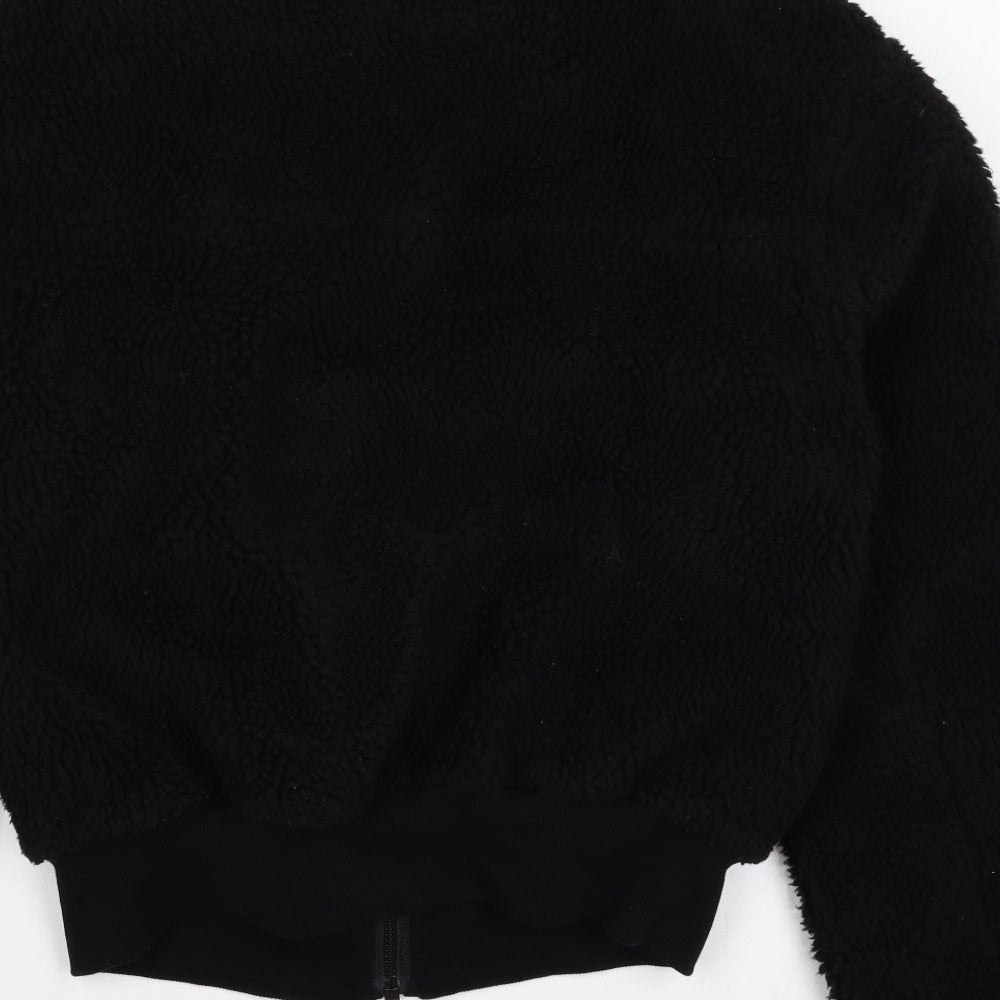 Hush Womens Black Jacket Size 8 Zip