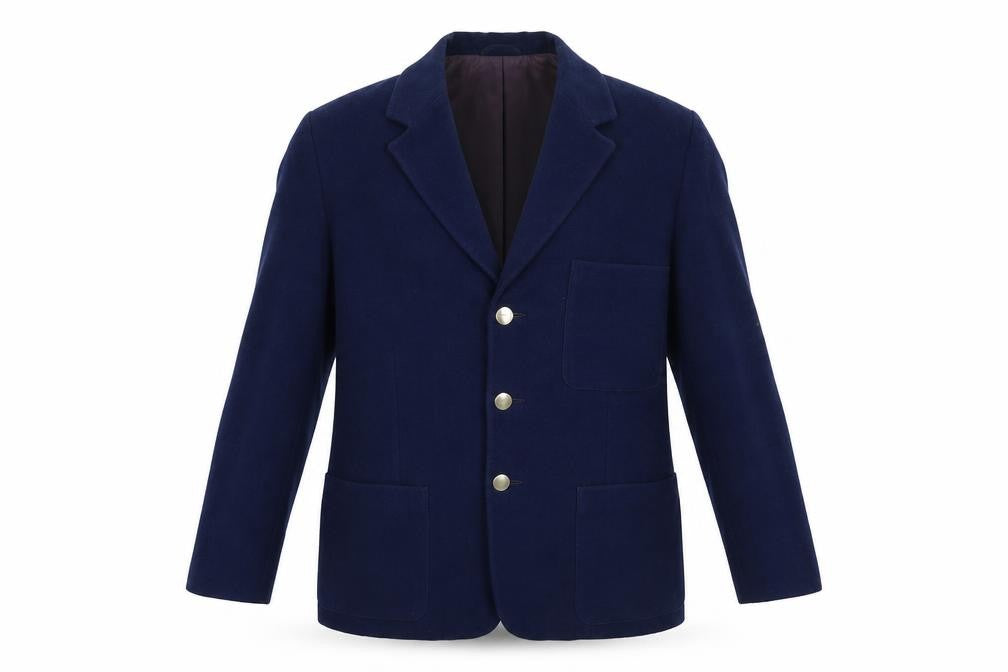 Graham Gardner Mens Blue Polyester Jacket Blazer Size 40