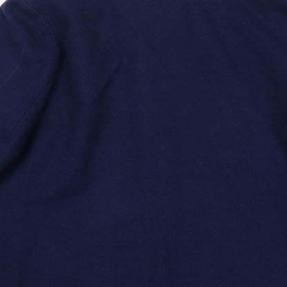 Graham Gardner Mens Blue Polyester Jacket Blazer Size 40