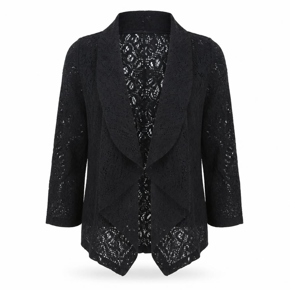 Megcie Womens Black Jacket Size S