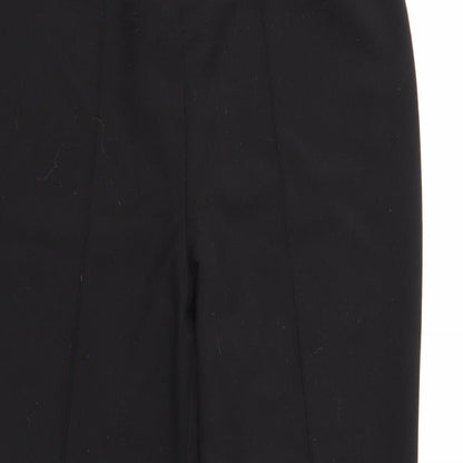 Bonmarché Womens Black Polyester Trousers Size 14 Regular