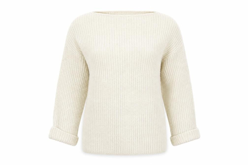Atmosphere Womens Beige Roll Neck Acrylic Pullover Jumper Size 8