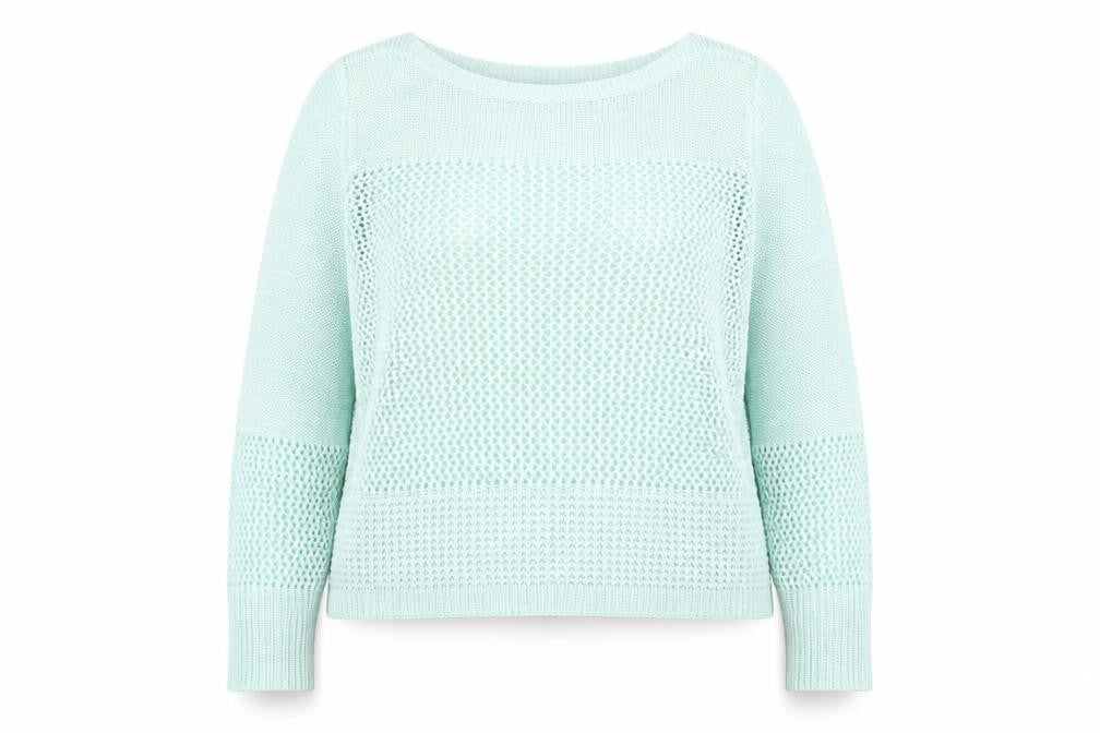 South Womens Green Roll Neck Acrylic Pullover Jumper Size 16