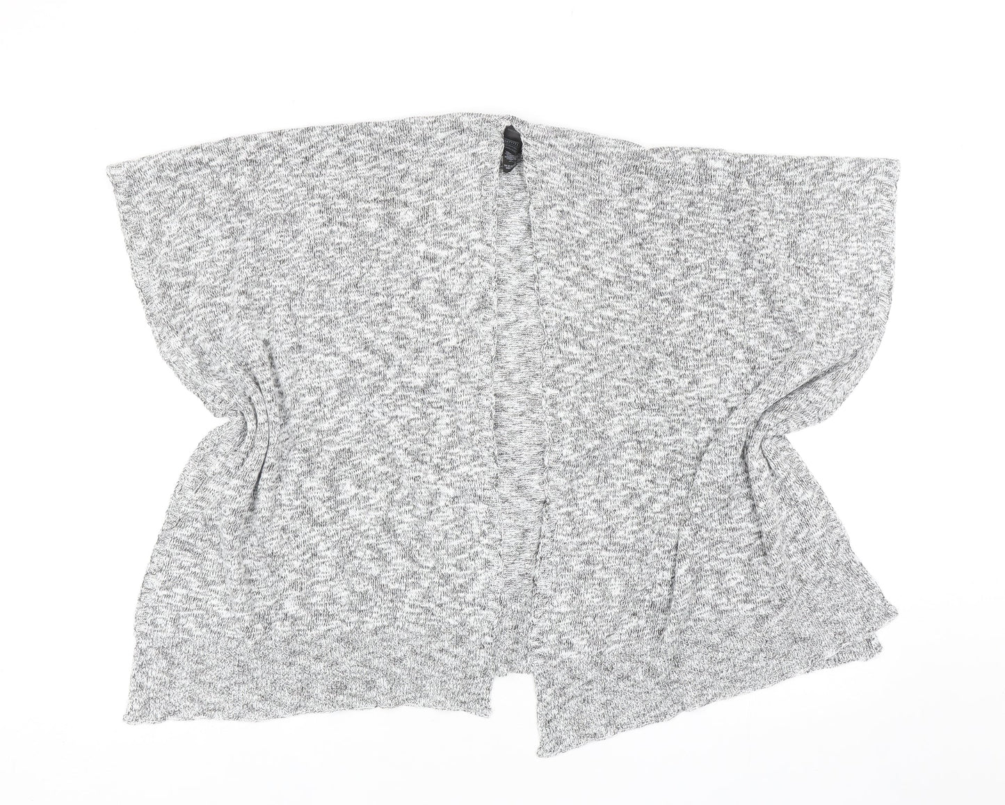 Marks and Spencer Womens Grey V-Neck Viscose Shrug Jumper One Size