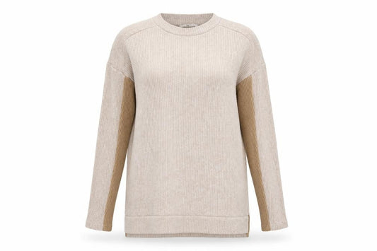 Tu Womens Brown Scoop Neck Polyester Pullover Jumper Size 8 - Ribbed