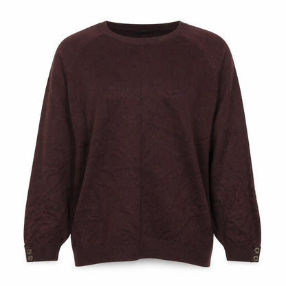 Dorothy Perkins Womens Red Round Neck Acrylic Pullover Jumper Size 8