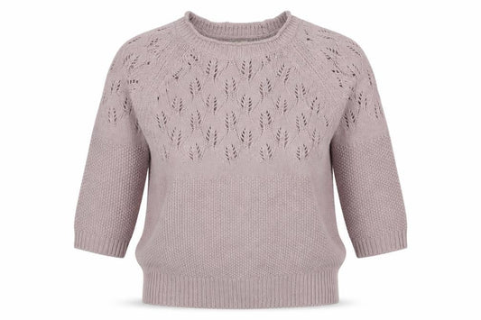 Oasis Womens Pink Scoop Neck Acrylic Pullover Jumper Size M